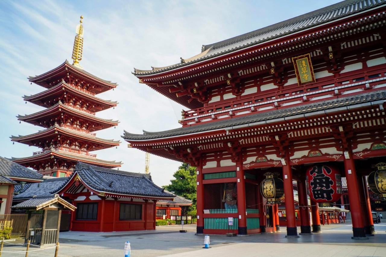 Saunaland Asakusa Tokyo Bagian luar foto